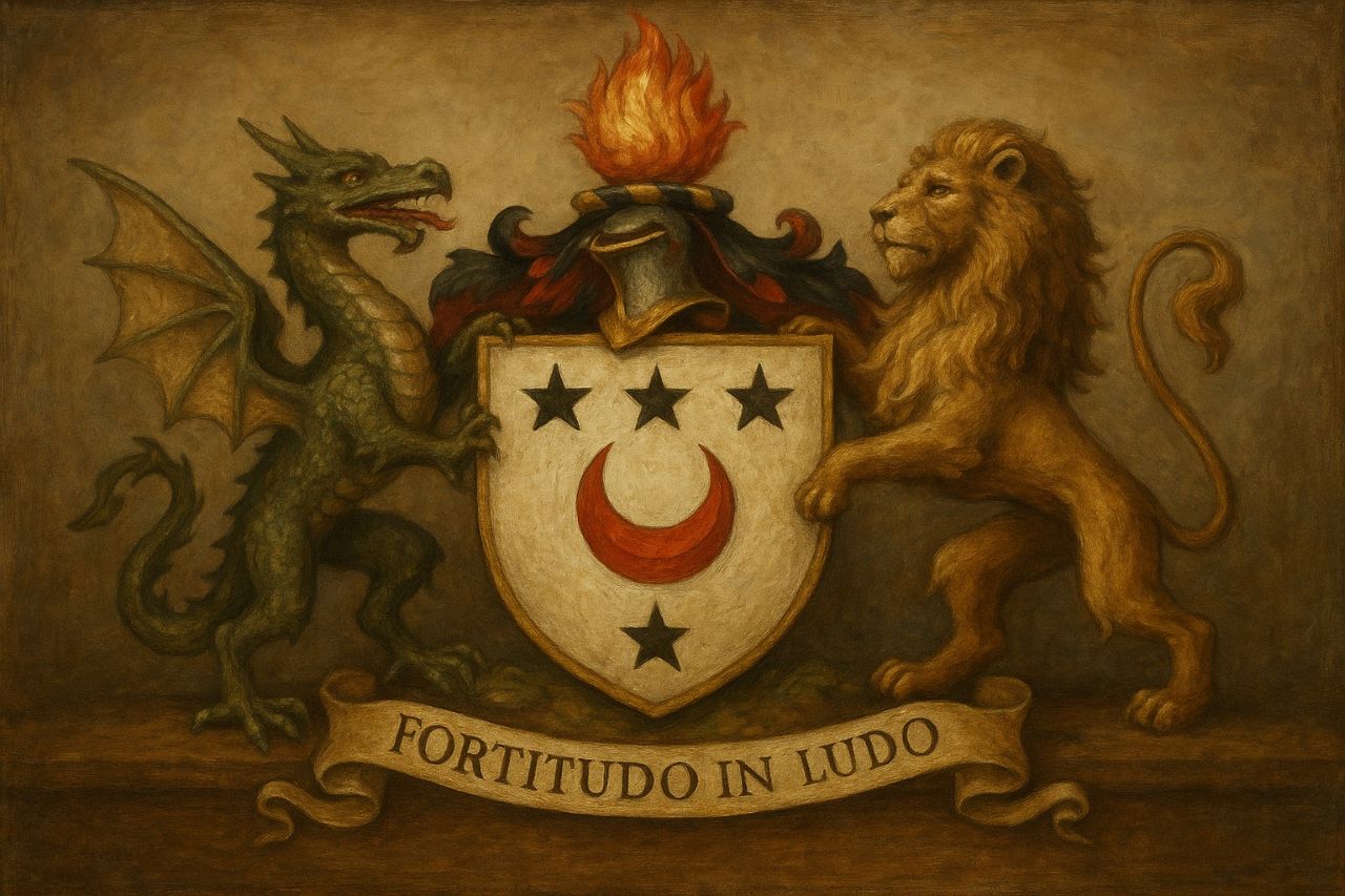 “Arms recorded in the Codex as belonging to an extinct line from Schattenburg—its motto preserved, though the name behind it has long since faded.”